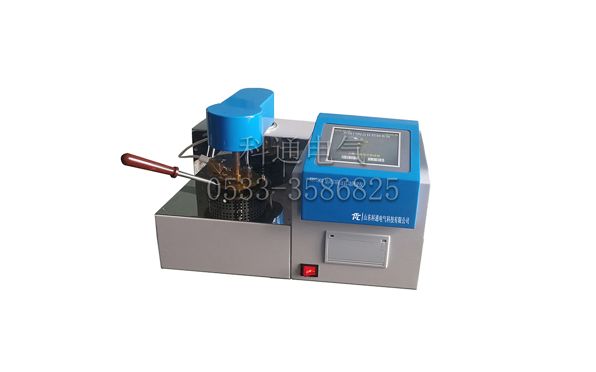 Automatic measuring instrument for flash point of KKS3903 type opening