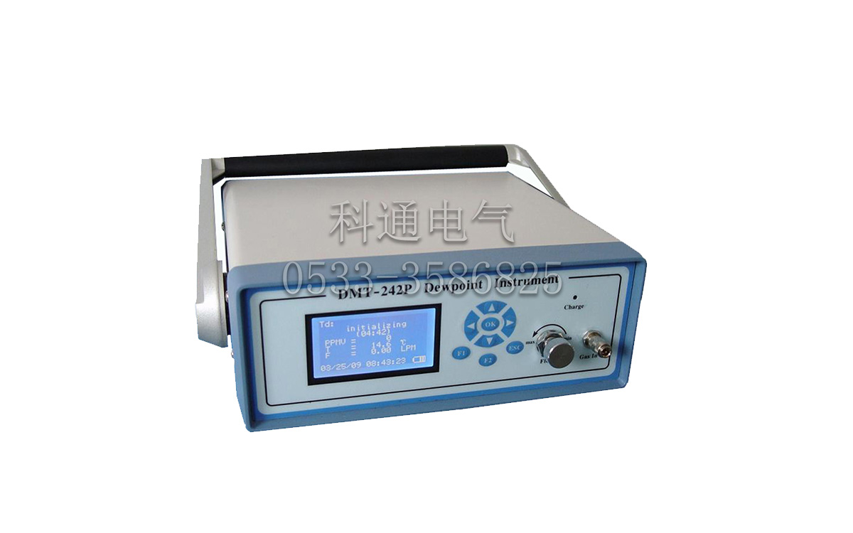 DMT242P SF6 gas dew point tester